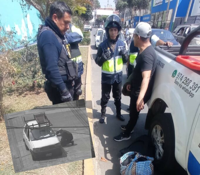 Pueblo Libre: Serenazgo detiene a delincuente involucrado en robo de pertenencias y sustracción de vehículo