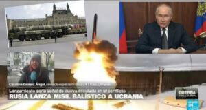 Guerra Mundial: Presidente Ruso, Vladimir Putin lanzó un nuevo misil balístico contra Ucrania