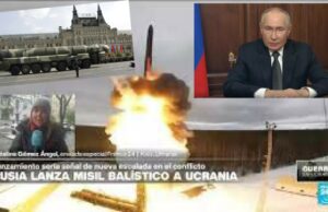 Guerra Mundial: Presidente Ruso, Vladimir Putin lanzó un nuevo misil balístico contra Ucrania