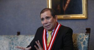 Arévalo Vela pide al Congreso presupuesto para crear juzgados en Chancay por impacto económico de Megapuerto