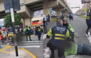 Policía herido en balacera en San Borja tras frustrado asalto a cambista