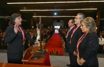 Delia Espinoza asume como Fiscal de la Nación con compromiso de recuperar la confianza ciudadana