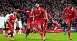 Liverpool se impuso al Real Madrid 2-0 y es líder absoluto de la Champions League
