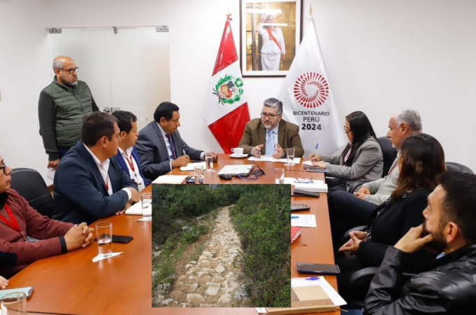 Ministro de Cultura y Gobierno de Amazonas avanzan en importante proyecto de Turismo Cultural en el Camino Prehispánico