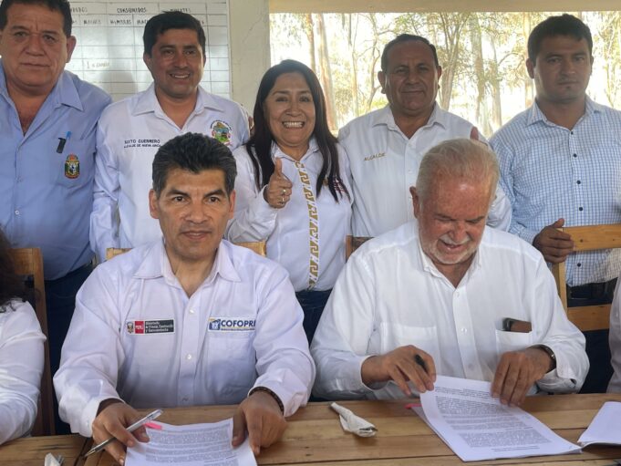 Más de dos mil pobladores de Zaña y Cayalti obtendrán título de propiedad