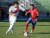 Sub 20 Perú sufrió primera derrota en su gira preparatoria ante Chile 1-0 en Valparaíso