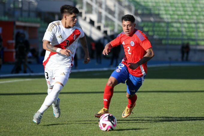 Sub 20 Perú sufrió primera derrota en su gira preparatoria ante Chile 1-0 en Valparaíso