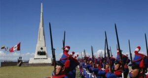 Conmemoración de 200 años de la batalla de Ayacucho en Perú