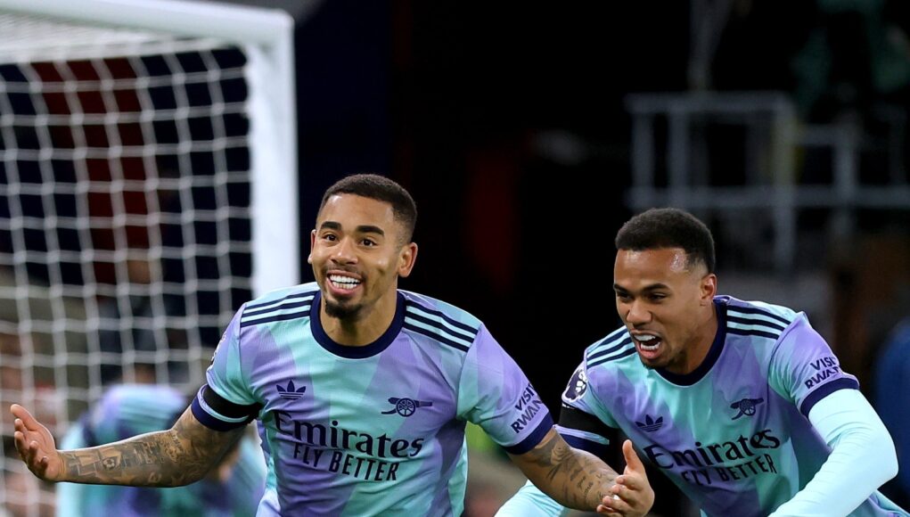 Arsenal se consolidó tercero en la Premier League al golear a Crystal Palace 5-1