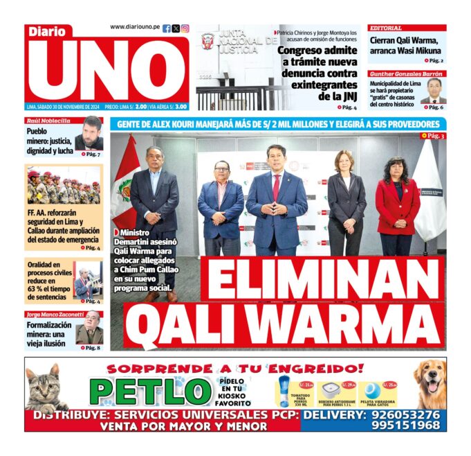 Edición del 30 de noviembre de 2024