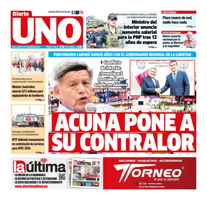 Edición del 2 de diciembre de 2024