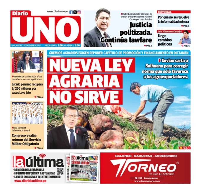 Edición del 3 de diciembre de 2024