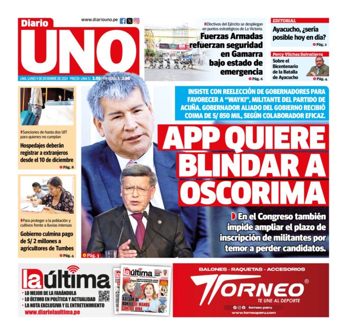 Edición del 9 de diciembre de 2024