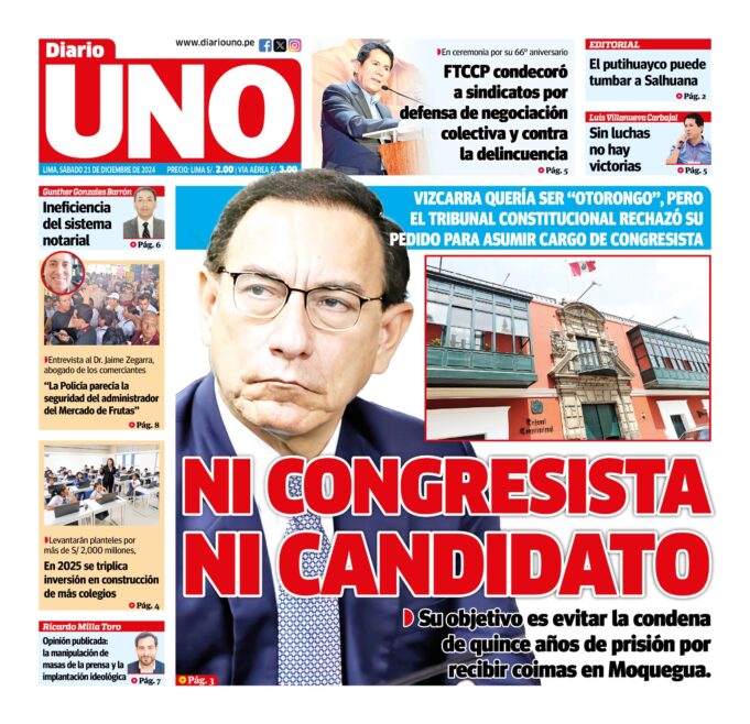 Edición del 21 de diciembre de 2024