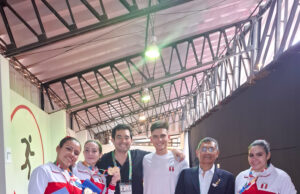 El emocionante discurso del presidente del COP, Renzo Manyari en los Juegos Bolivarianos Ayacucho 2024