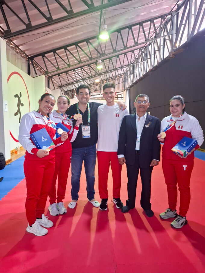 El emocionante discurso del presidente del COP, Renzo Manyari en los Juegos Bolivarianos Ayacucho 2024