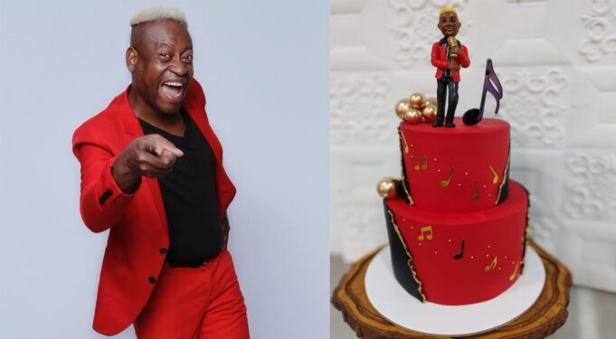 Javier Lobatón no solo es cantante sino un muñeco de torta