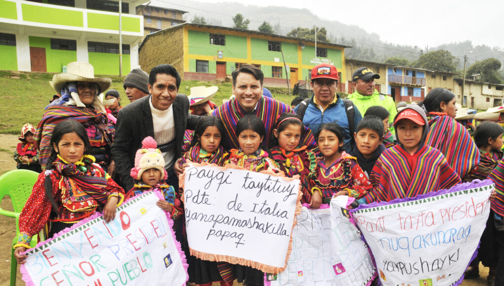 Congresista de la República de Italia fabrica una «Casa Hogar» para niños más necesitados en Lambayeque
