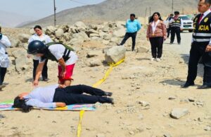 Carabayllo: Fiscalía investiga feminicidio ocurrido la noche de Navidad y realizó la reconstrucción del crimen