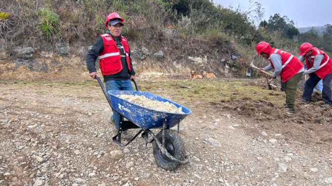 Foncodes: ejecuta reparaciones de vías en 214 centros poblados de Cajamarca