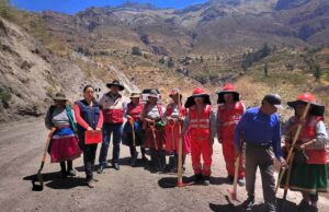 Nuevo rostro lucen caminos rurales en 27 distritos de Ayacucho, Arequipa, Huancavelica y Apurímac