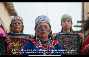 Comunidad shipibo-konibo pide revalorizar su arte con contundente mensaje “desde el trono”