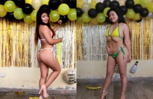 Bellas modelos de Fotógrafo Gerardo Farroñay despiden el año en la playita