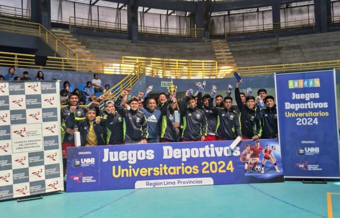 Universidad Nacional de Cañete brilló en los Juegos Universitarios IPD Región Lima Provincias 2024