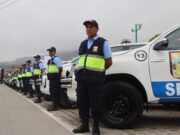 VMT: Alcalde Eloy Chávez entrega camionetas todo terreno a la Policía y serenazgo para fortalecer seguridad ciudadana