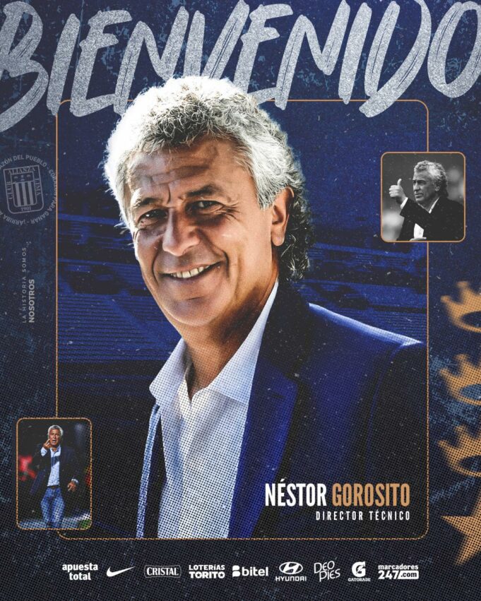 Alianza Lima oficializó a Néstor Gorosito como su nuevo entrenador para la temporada 2025