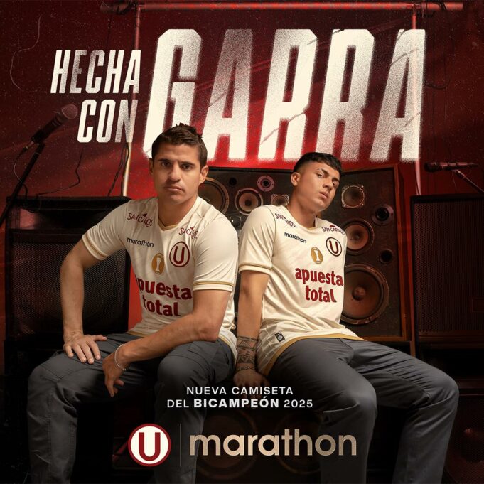 Universitario de Deportes presentó su nueva piel (camiseta) para la temporada 2025