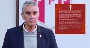 Juan Carlos Oblitas fue cesado como Director General de Fútbol de la FPF