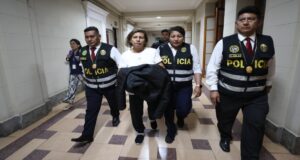 Poder Judicial: fiscal Elizabeth Peralta fue trasladada a la carceleta del INPE para cumplir prisión preventiva