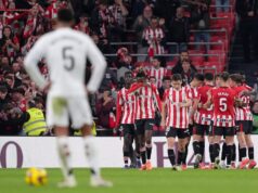 Real Madrid tuvo un duro revés en su visita al Athletic Club cayendo 2-1