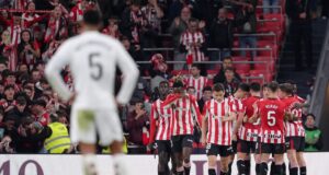 Real Madrid tuvo un duro revés en su visita al Athletic Club cayendo 2-1