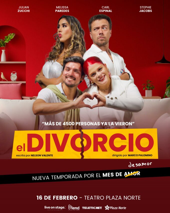 Julián Zucchi y Melissa Paredes regresan en «El Divorcio» (Temporada 2025)