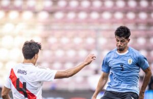 Perú cerró con nueva derrota ante Uruguay por 2-0 su actuación en Sudamericano Sub 20