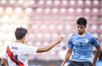 Perú cerró con nueva derrota ante Uruguay por 2-0 su actuación en Sudamericano Sub 20