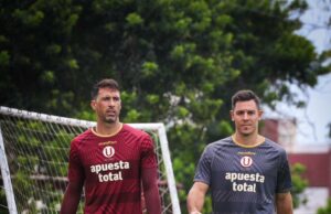 Argentino Diego Churín hizo su primer entrenamiento con Universitario en Campo Mar