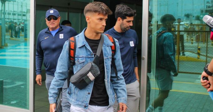 Argentino Brian Farioli y ecuatoriano Fernando Gaibor arribaron para integrarse a Alanza Lima