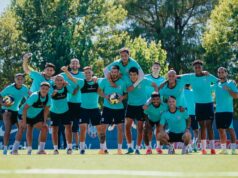 Alianza Lima sostuvo esta mañana dos amistosos contra Vélez Sarsfield ganando 1-0 y empatando 1-1