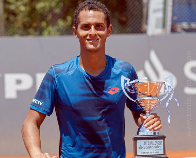 «Juanpi» Varillas se llevó al Challenger 50 de Buenos Aires al vencer hoy al paraguayo Daniel Vallejo 2-0