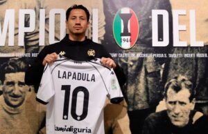 Gianluca Lapadula es nuevo jugador del Spezia de la Serie «B» del Calcio Italiano