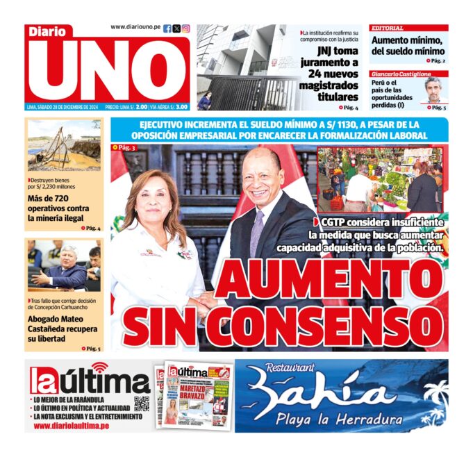 Edición del 28 de diciembre de 2024