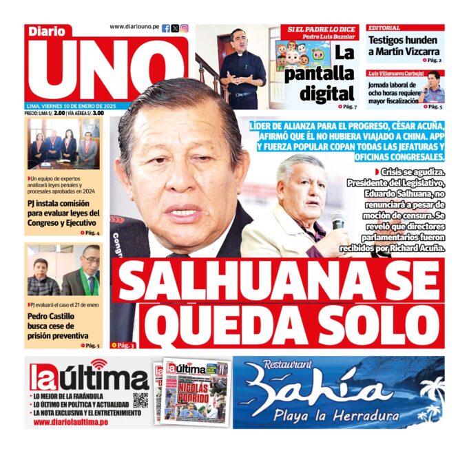Edición del 10 de enero de 2025