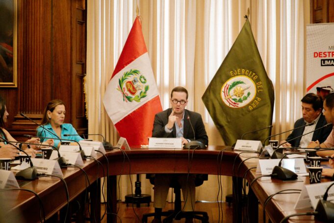 Tercer vicepresidente del Congreso lideró mesa de trabajo con alcaldes para el destrabe de obras en Lima