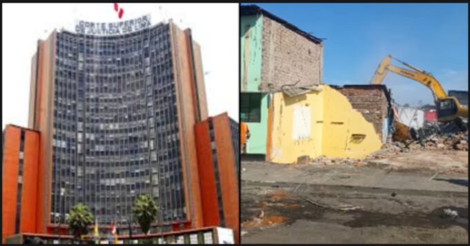 SJM: El Tercer Juzgado Constitucional de Lima ordena suspensión de demolición de cinco viviendas