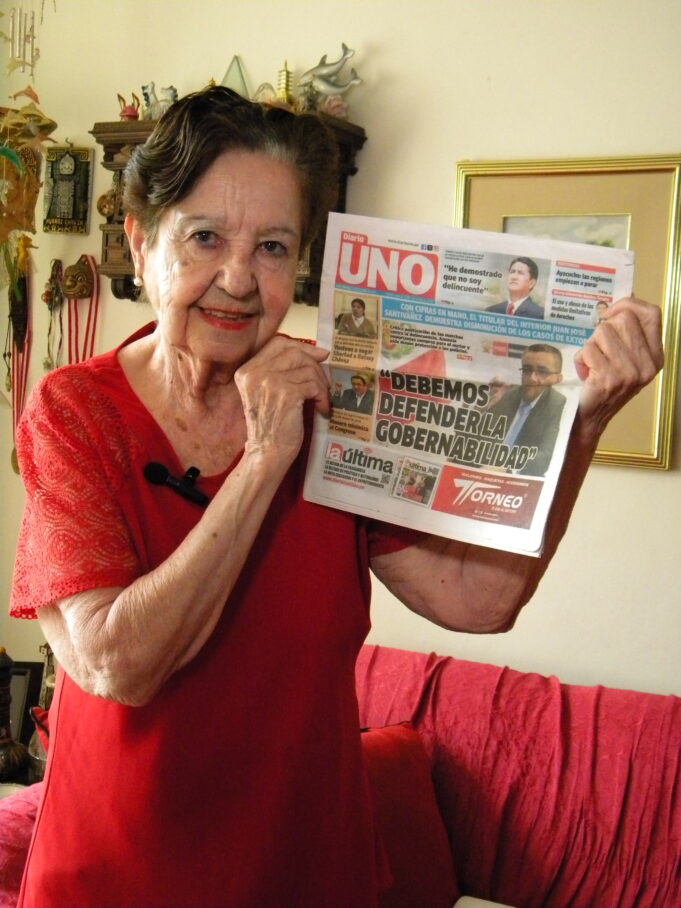 Violeta Ferreyros: “En el set de Trampolín celebré mis mejores cumpleaños”