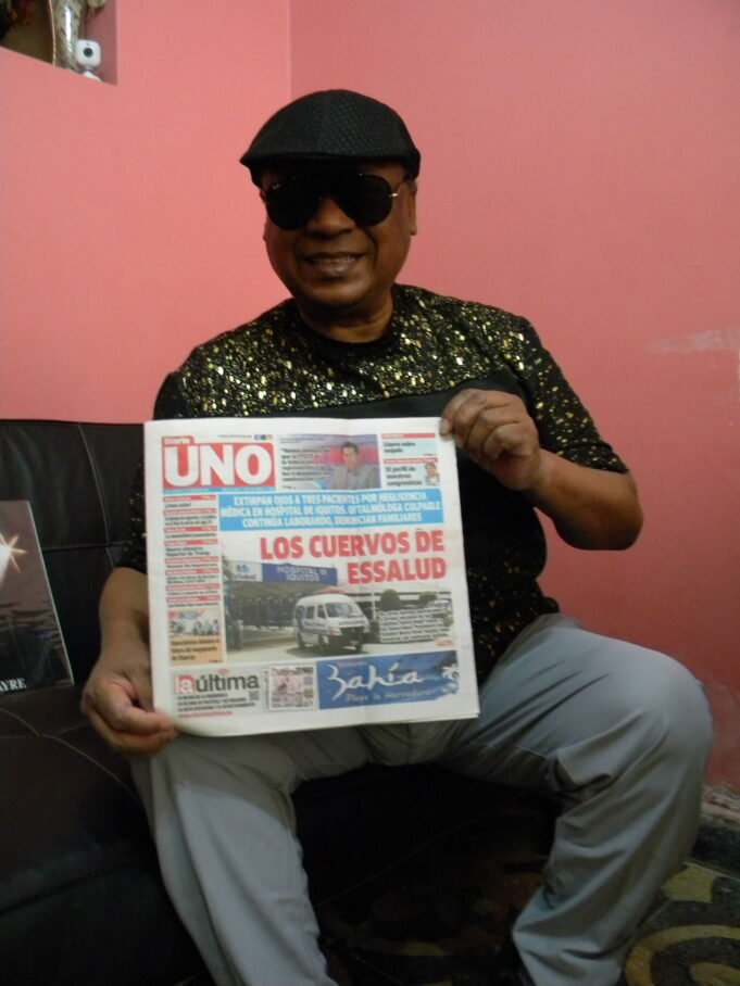 Manuel Donayre: “seguiré cantando hasta cuando me acompañen las fuerzas”