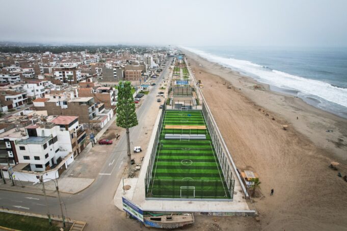 Chorrillos estrena nuevo malecón Los Cedros para la práctica de múltiples deportes frente al mar